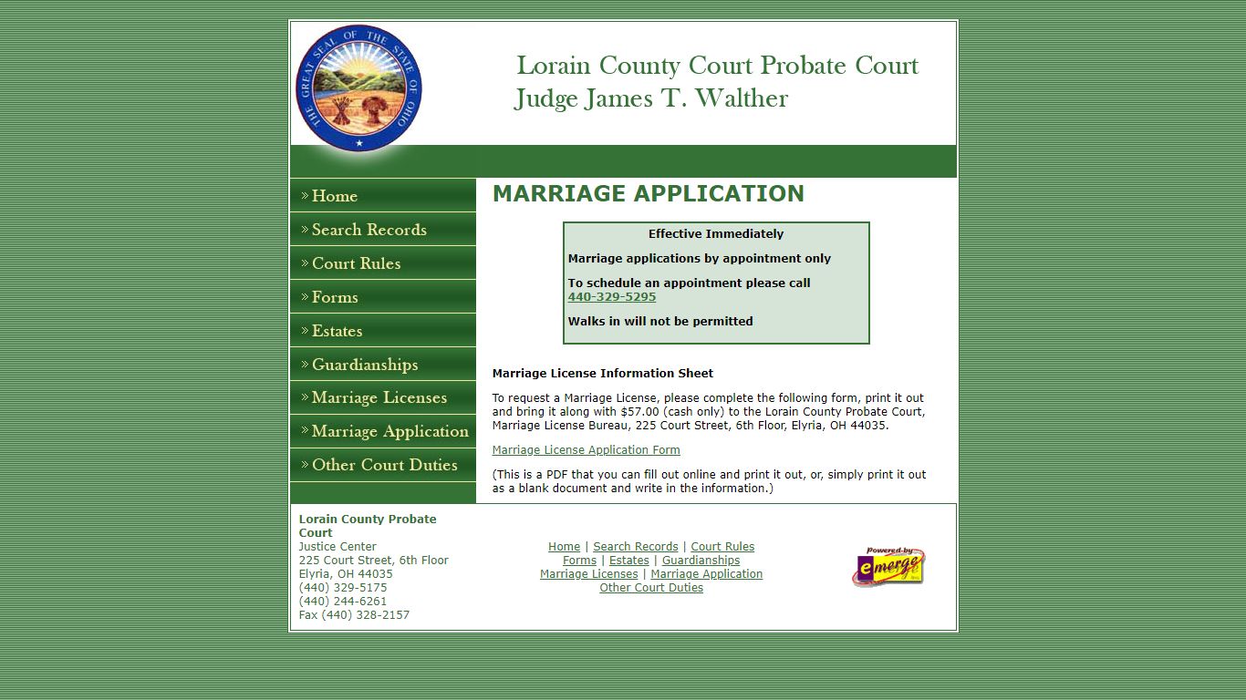 Lorain County Probate Court